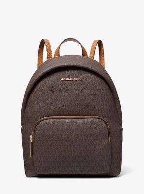 Michael Kors Women's Erin Medium Pebbled Leather Backpack - Black