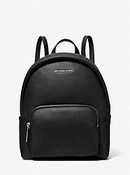 Erin Medium Pebbled Leather Backpack - BLACK - 30F1GERB2L