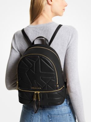 Michael kors rhea leather backpack best sale