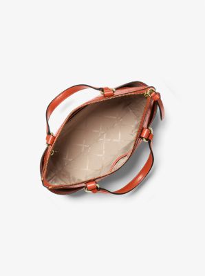 Sullivan Small Crocodile Embossed Leather Tote Bag