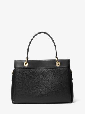 Michael Kors Pebble Leather Satchel (Fus newest