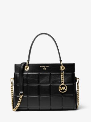 Michael+Kors+Women%27s+Ava+Extra+Small+Cross+Body+Leather+Handbag+-+Black  for sale online