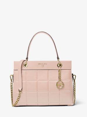 Michael kors quilted online satchel