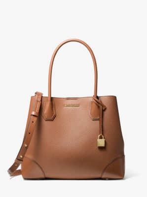 michael kors pebbled leather tote