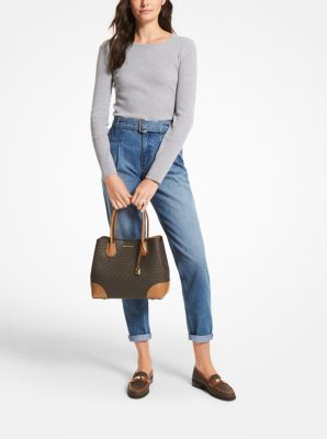 Mercer Gallery Medium Logo Tote Bag Michael Kors