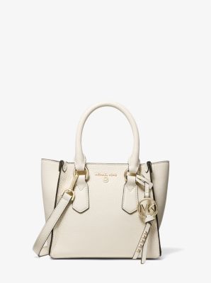 Kris Small Pebbled Leather Satchel | Michael Kors