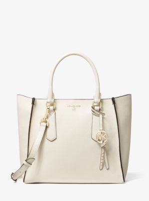 Kris Large Pebbled Leather Satchel | Michael Kors