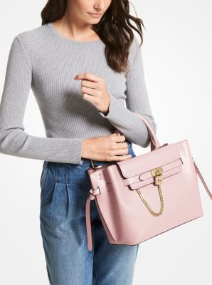 Hamilton Legacy Large Leather Belted Satchel image number 2