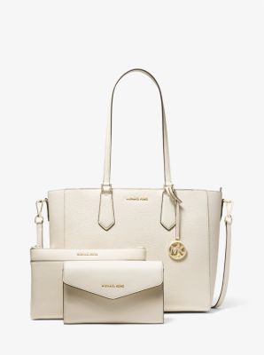 Kimberly Large Faux Leather 3-in-1 Tote Bag Set | Michael Kors