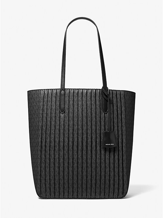 Sinclair Large Pleated Logo Tote Bag image number 0