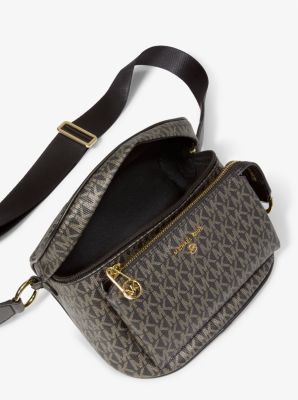 Slater Medium Metallic Logo Sling Pack | Michael Kors