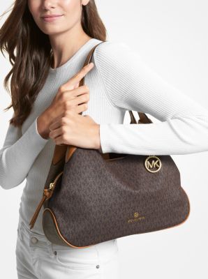 Kelsey Large Logo Shoulder Bag Michael Kors Canada