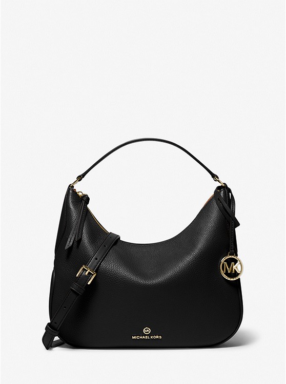 michaelkors.co.uk | Kelsey Medium Pebb;ed Leather Shoulder Bag