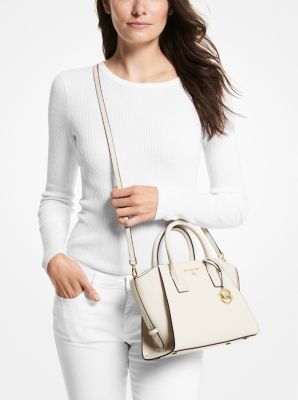 Avril Large Leather Top-Zip Satchel | Michael Kors [US]