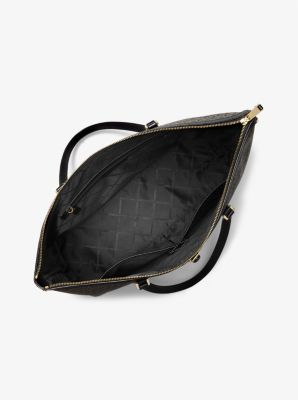 Ande Black Leather Chain Crossbody Bag