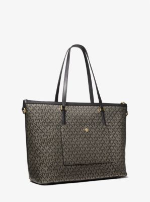 Michael kors polly top zip nylon tote online