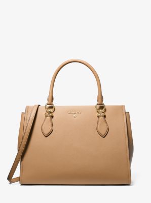 Marilyn Large Saffiano Leather Satchel image number 0