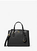 Chantal Small Pebbled Leather Messenger Bag image number 0