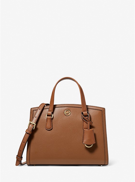 michaelkors.co.uk | Chantal Small Pebbled Leather Messenger Bag