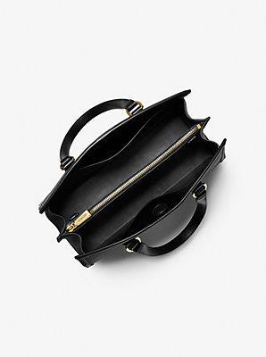 Bolso satchel Chantal mediano con logotipo