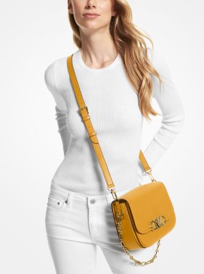 Bolso messenger Parker mediano de piel image number 2