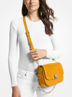 Parker Medium Suede Messenger Bag | Michael Kors