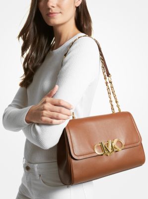 Parker Extra-Large Leather Shoulder Bag | Michael Kors Canada