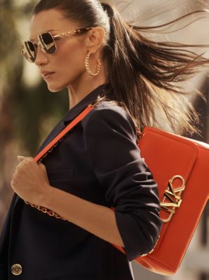 Parker Extra-Large Leather Shoulder Bag image number 4