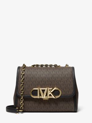 Bolso De Hombro Parker Mediano Con Logotipo Michael Kors