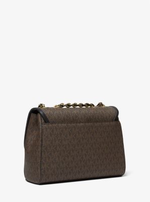 Parker Medium Logo Shoulder Bag