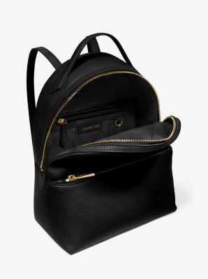 Michael Kors Full-Grain Leather Backpack