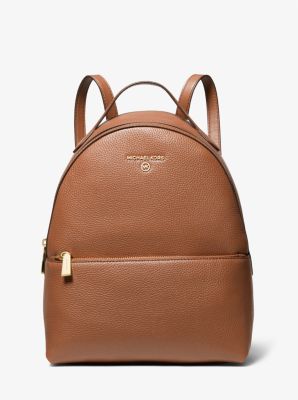 Actualizar 86+ imagen michael kors valerie medium pebbled leather backpack