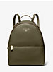 Valerie Medium Pebbled Leather Backpack image number 0