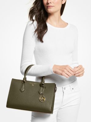  Michael Kors Maeve Medium Bucket Messenger Brown/Acorn One Size  : Clothing, Shoes & Jewelry