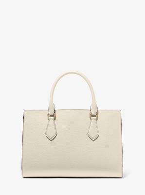 Sac &agrave; main Valerie de taille moyenne en cuir grain&eacute;