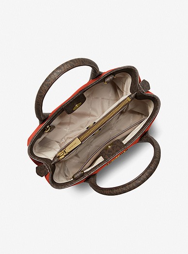 Austin Medium Pebbled Leather Messenger Bag | Michael Kors