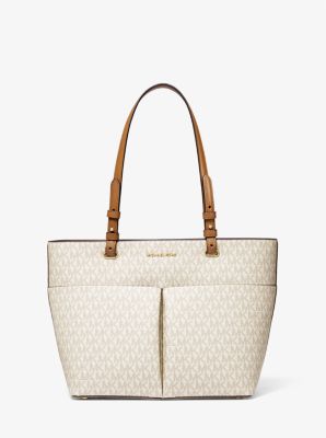 Michael Kors Bedford Legacy Leather Tote Off-White Large - Tabita Bags –  Tabita Bags with Love