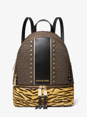 Rhea medium studded hot sale pebbled leather backpack