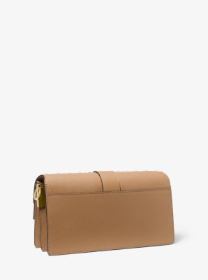 Greenwich Medium Studded Saffiano Leather Convertible Shoulder Bag image number 2