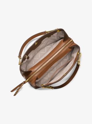Piper Large Pebbled Leather Shoulder Bag image number 1