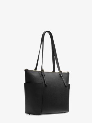 Jet Set Large Crossgrain Leather Top-Zip Tote Bag image number 2