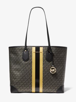 Mk black discount and gold bag