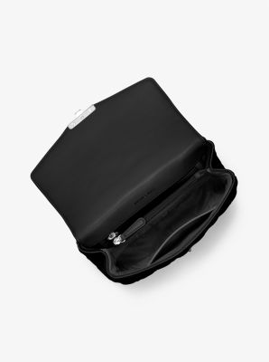 SoHo Large Studded Quilted Faux Leather Shoulder Bag Michael Kors