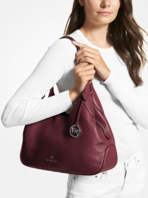 Michael Kors Jet Set Shoulder Tote Chain Bag Medium/Large Plum