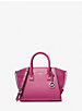 Avril Small Leather Top-Zip Satchel image number 0