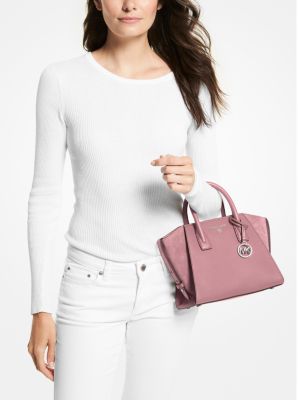 Henkeltasche Avril Small aus Leder mit Reißverschluss an der Oberseite in KÖNIGSPINK | Michael Kors