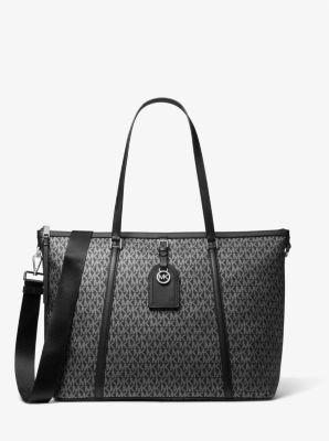 New Michael Kors Large Tote Bag Monogram. And Double Zipper