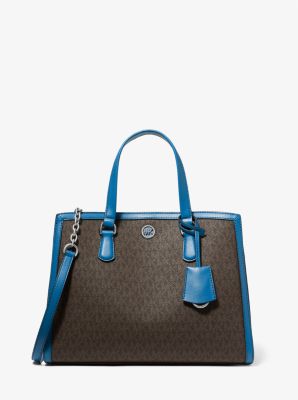 Chantal Medium Logo Satchel | Michael Kors Canada