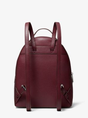 Michael Kors Women's Red Leather Backpack