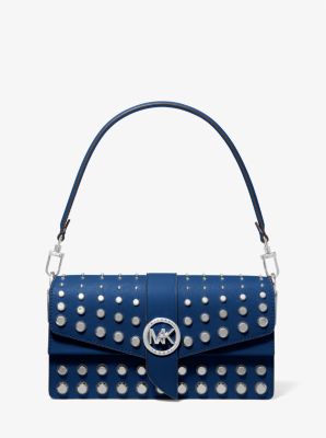 Michael Kors leather studded shoulderbag on sale